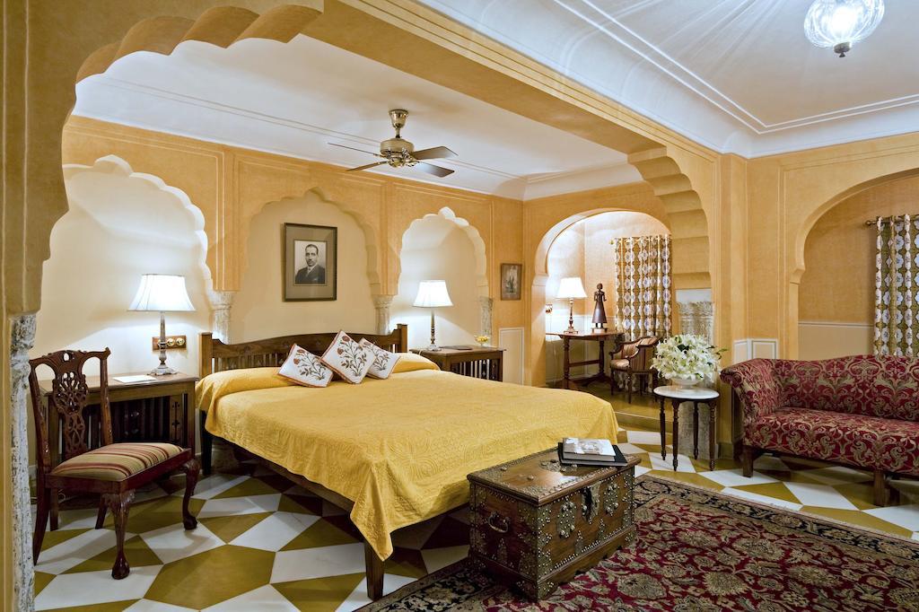 Samode Haveli Hotel Dzsaipur Szoba fotó